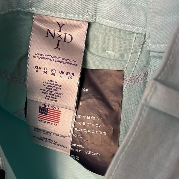 NWT NYDJ Crop Jeans Pants Tyle Ariel - Picture 12 of 12